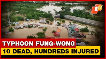 Typhoon Fung-Wong Leaves Trail of Destruction Across Philippines
