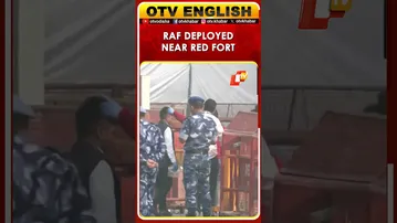 Rapid Action Force Deployed Near The Red Fort Blast Area