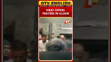 Virat Kohli Prays At Shree Mahakaleshwar Temple Ujjain