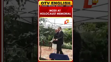 PM Modi, Israeli President Plant Sapling At Holocaust Memorial