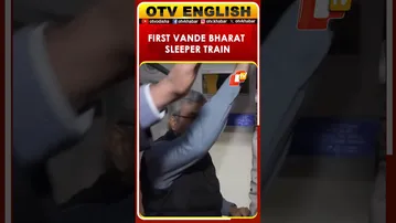 Railway Minister Ashwini Vaishnaw Inspects First Vande Bharat Sleeper Train In Delhi