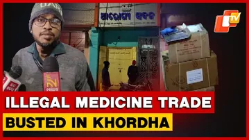 Illegal Medicine Business Busted In Khordha