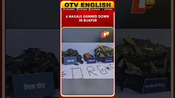 6 Naxals Killed In Bijapur Encounter; Security Forces Recover Weapons