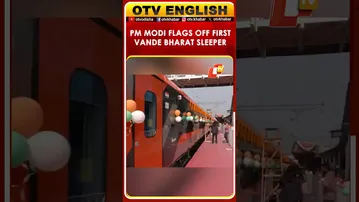 PM Modi Flags Off India's First Vande Bharat Sleeper Train