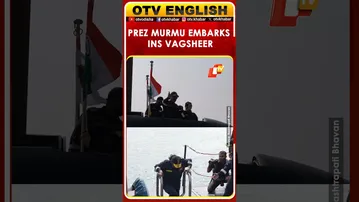 President Murmu Embarks On INS Vaghsheer Submarine Sortie | OTV