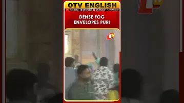 Dense Fog Envelops Puri City Near Shree Jagannatha Temple