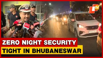 New Year Zero Night Celebrations In Bhubaneswar Under Tight Security; 15 Platoons Deployed