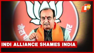 BJP MP Sudhanshu Trivedi Slams INDI Alliance Leaders Over Vandalism