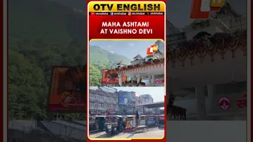 Devotees Visit Shri Mata Vaishno Devi Temple On Maha Ashtami