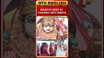 Spiritual Fervour In Katra: Devotees Throng Vaishno Devi Temple