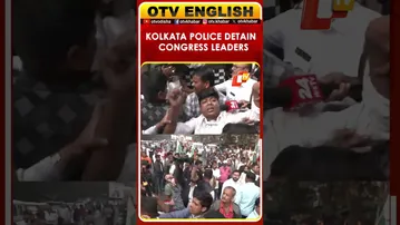 Kolkata Police Detain Congress Leaders During Protest Outside EC Office Over SIR