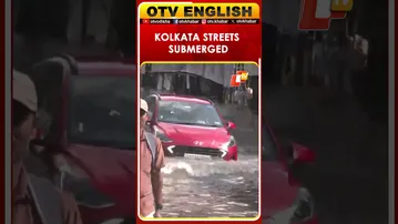 Heavy Rains Lash Kolkata, Streets Waterlogged In Ballygunge