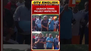 BJP MP Tejasvi Surya Inspects Land Acquisition Site For Tunnel Road Project Near Lalbagh