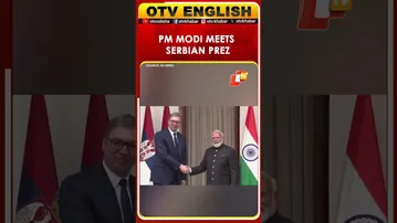 PM Narendra Modi Meets Republic Of Serbia President Aleksandar Vučić In Delhi