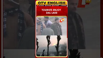 Tourists Enjoy Dal Lake Amid Cold Wave In Srinagar, J&K