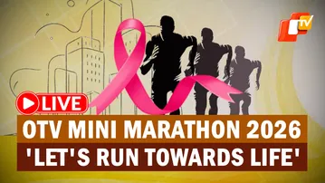 🔴OTV Live | World Cancer Day: OTV Organises Mini Marathon In Bhubaneswar | Odisha