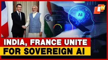 Macron Calls For ‘AI Together’ At India AI Impact Summit 2026