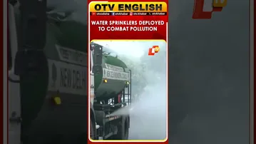 Pollution Control Drive In Delhi: NDMC Deploys Sprinkler Vehicles In  Safdarjung