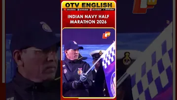 Delhi | Union Minister Mansukh Mandaviya, Navy Chief Flag Off Indian Navy Half-Marathon 2026