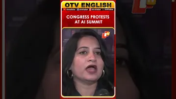 Eyewitness On Indian Youth Congress Protest At AI Impact Summit Delhi