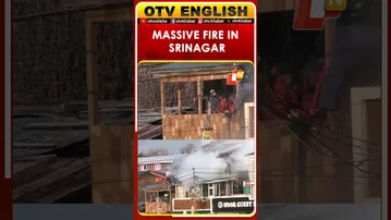 Massive Fire At J&K Guest House In Srinagar
