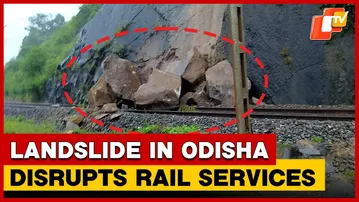 Landslide Disrupts Rail Services On Koraput-Rayagada Line In Odisha | OTV