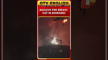Massive Fire Breaks Out At Bhiwandi Dyeing Company, Maharashtra