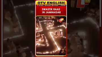 Navratri 2025: Devotees Perform ‘Swastik Raas’ In Jamnagar, Gujarat