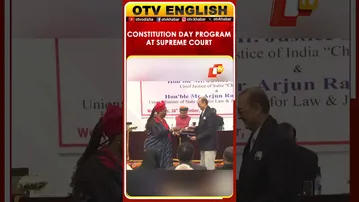 CJI Surya Kant & Law Minister Arjun Ram Meghwal Attend Constitution Day Program At Supreme Court