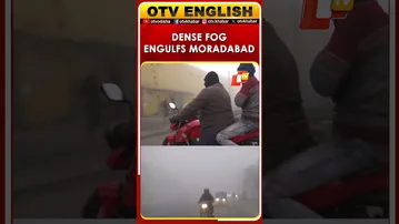 Dense Fog Engulfs Moradabad; Cold Wave Grips North India