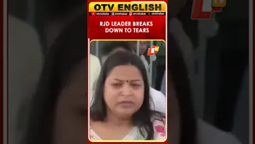 RJD’s Shweta Suman Breaks Down As Her Candidature Was Cancelled From Mohania Assembly Constituency