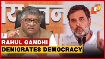 BJP MP Ravi Shankar Prasad Slams Rahul Gandhi On Democracy, Book