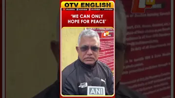 BJP Leader Dilip Ghosh Hopes For Peace After Bangladesh Election Results 2026