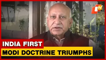 MJ Akbar On Modi Doctrine & India-US Trade Agreement In Panaji