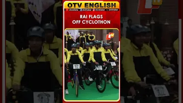 Union Minister Nityanand Rai Flags Off Vande Mataram Cyclothon From Delhi
