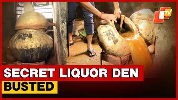 Odisha Excise Dept Uncovers Secret Country Liquor Distillery In Bhubaneswar