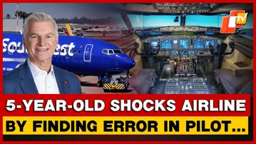 Five-Year-Old Flags Manual Error In Pilot Manual, Gets VIP Tour Of Airline Headquarters | OTV