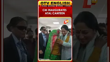 CM Rekha Gupta Inaugurates Atal Canteen In Pitampura, Delhi