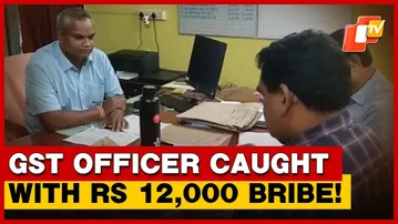 Odisha Vigilance Nabs CT & GST Officer While Taking Rs 12,000 Bribe In Bolangir’s Titlagarh