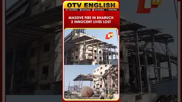 Massive Fire At VK Pharma Plant In Bharuch; Two Dead, Blaze Controlled After 5 Hours