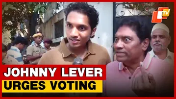 Johnny Lever Urges Voting In Mumbai After Casting Ballot