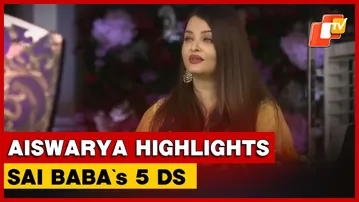 Aishwarya Rai Bachchan Highlights Bhagawan Sathya Sai Baba’s Five Ds At Centenary Celebration