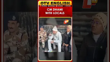 CM Pushkar Singh Dhami Shares Tea & Talks With Locals