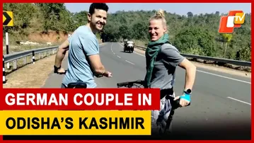 German Cycling Couple Finds Joy In Odisha’s ‘Kashmir’