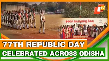 Odisha Marks 77th Republic Day With Parades, Flag Unfurling And Official Programmes