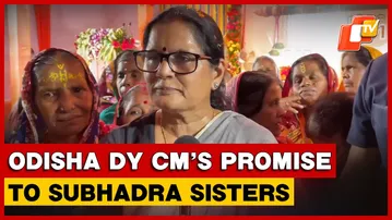 Odisha Dy CM Pravati Parida Visits Puri, Promises Support To 'Subhadra Sisters'