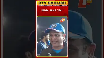 India Beats NZ In ODI Series; Fan Praises Team In Gujarat