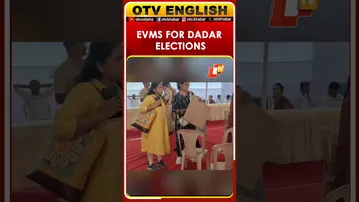 EVMs Distributed Today At Dadar School For Municipal Elections