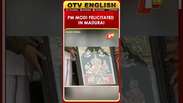 Prime Minister Modi Felicitated During NDA Meeting In Madurai | OTV