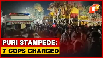 Puri Stampede: Seven Cops, Including DSP, Charged With Dereliction Of Duty